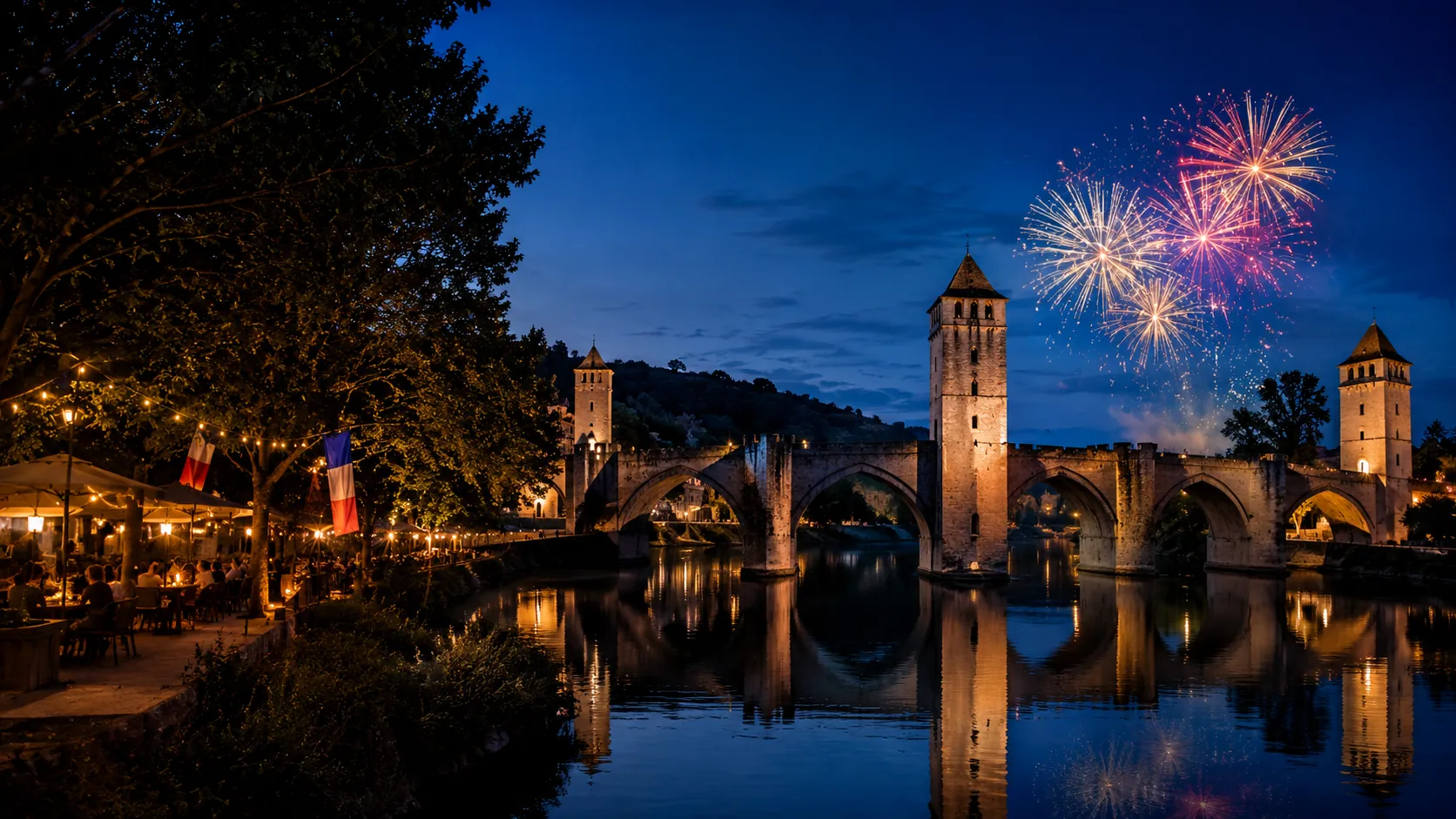 14 Juillet 2026 à Cahors : feu d’artifice reporté, bal des pompiers et meilleures sorties dans le Lot