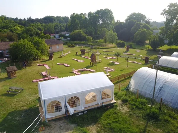 Mini-golf au Jardin Grenadine