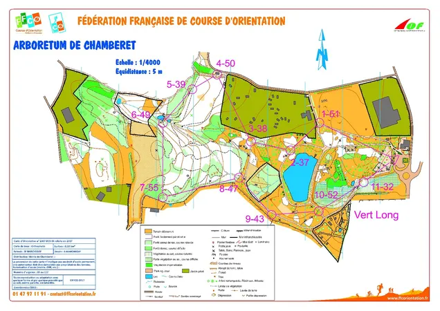Parcours de l'Arboretum de Chamberet Vert Long