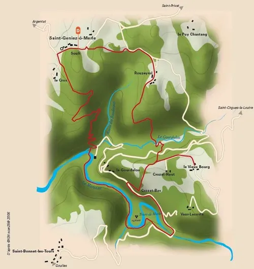 Les tours de Merle