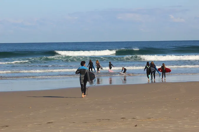 Mini surf - Rémi's Surf School