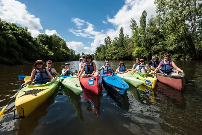 Les canoës du Bournat