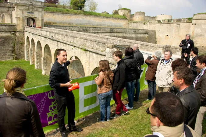 Visite guidée de la citadelle de Blaye par les souterrains