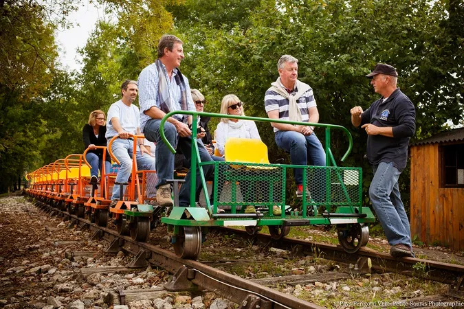 Vélorail du Périgord Vert