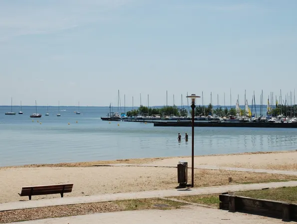 Plage de Cazaux lac