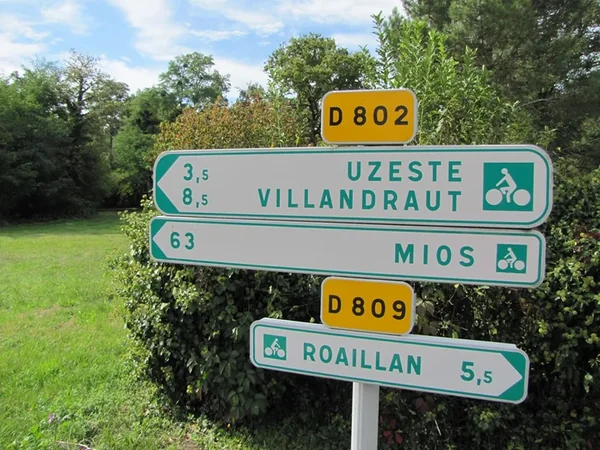 Piste cyclable Roaillan