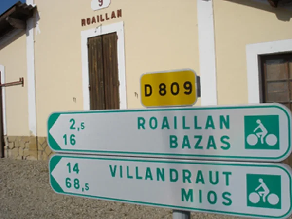 Piste cyclable Roaillan