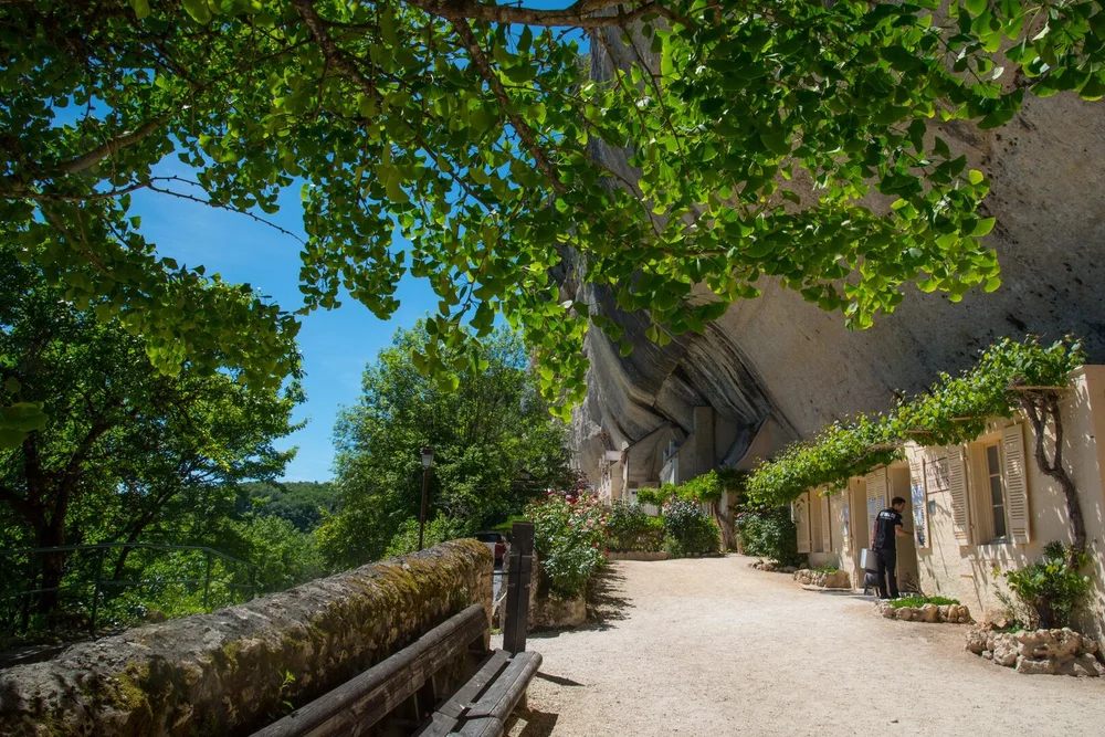 Laugerie-Basse : atelier Cro-Magnon sous un véritable abri préhistorique