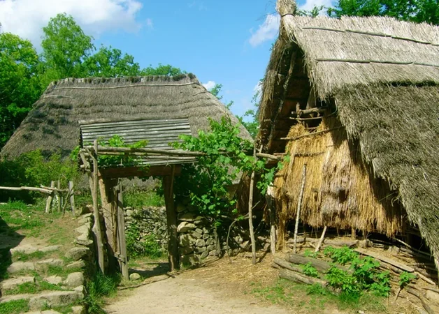 Les fermes du Moyen-Âge