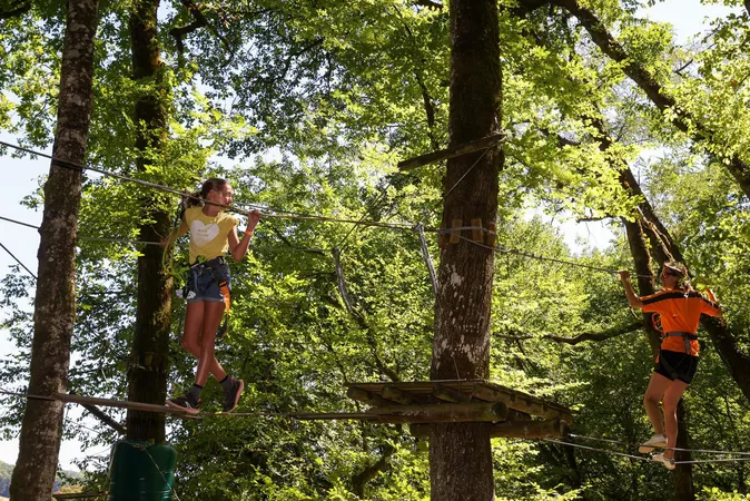 Parcours aventure - Préhistobranche
