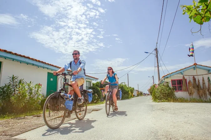 La Vélodyssée en Gironde - de la Pointe de Grave jusqu'à Arcachon