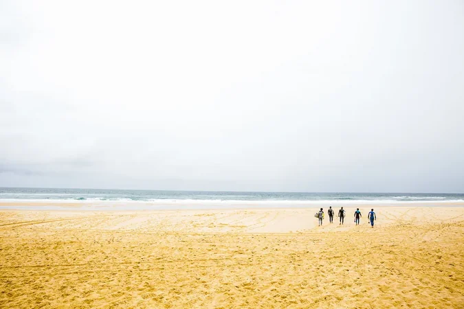 Plage océane du Grand Crohot