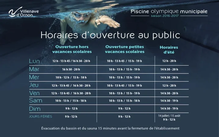 Piscine olympique de Villenave d'Ornon