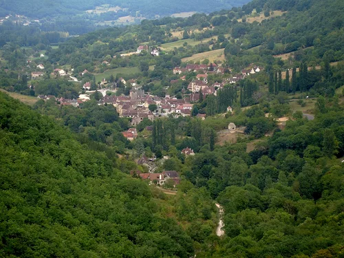 Panorama sur la Cascade d’Autoire