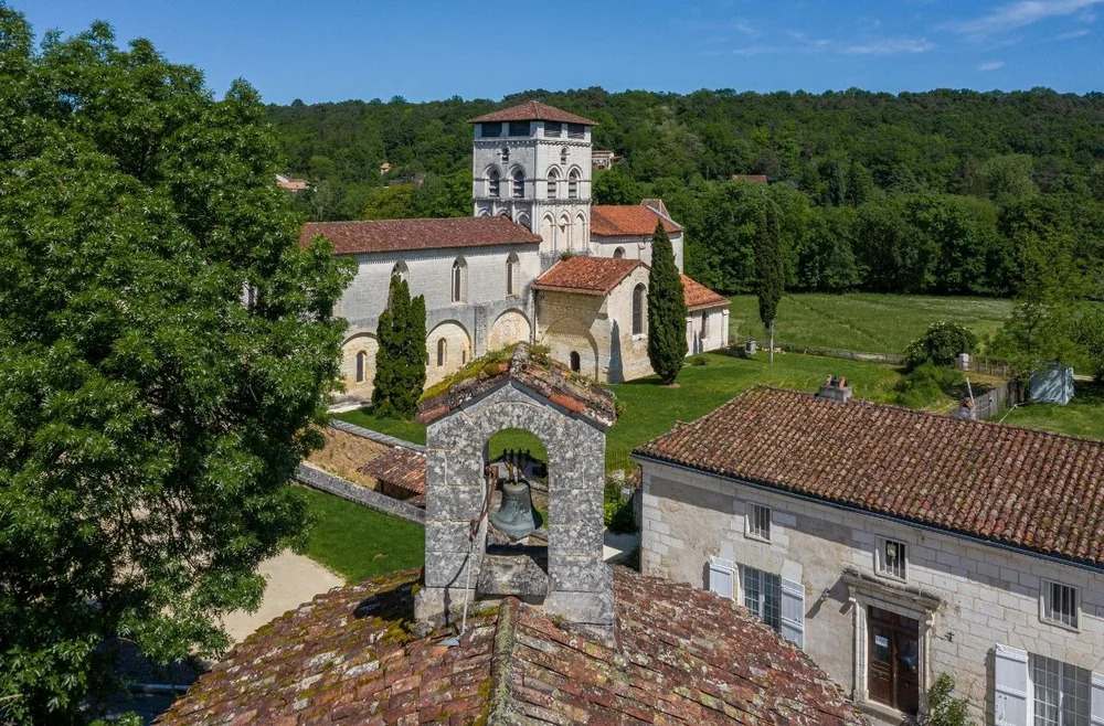 Visite de l'abbaye de Chancelade
