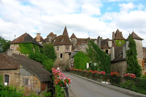 Carennac — vue représentative (Wikimedia Commons)