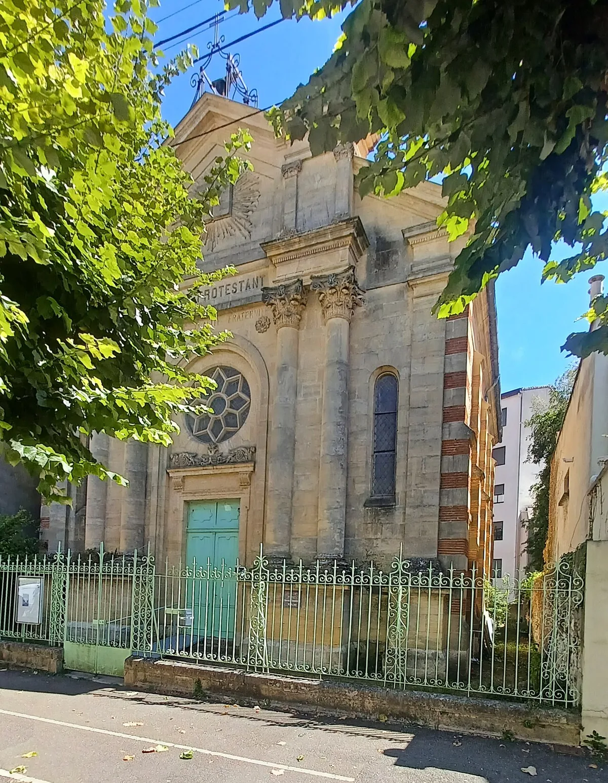 Temple protestant d'Agen : une ouverture rare